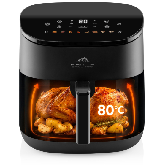 Fritéza teplovzdušná ETA Fritta Grill Max 6167 90000 čierna - obrázek č. 6