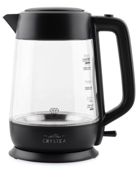 Rýchlovarná kanvica ETA Crystea 6154 90000 čierna/sklo - obrázek č. 2