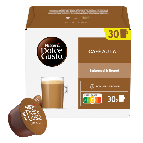 Kapsuly pre espressá NESCAFÉ Dolce Gusto® Café au Lait 30 ks - vedlejší obrázek č. 6