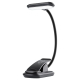 Stolná lampa ETA 089490000 s klipom, nabíjacia, stmievateľná čierna - vedlejší obrázek č. 1