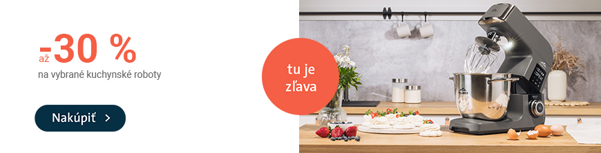 Až -30 % na vybrané kuchynské roboty