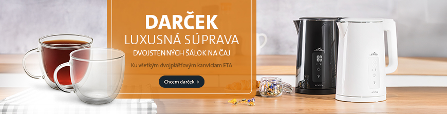 Darček ku dvojplášťovým kanviciam