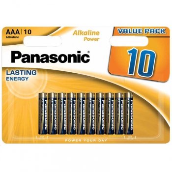 Batéria alkalická Panasonic ALKALINE POWER AAA, LR03, blister 10ks