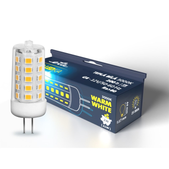 LED žiarovka ETA EKO LEDka bodová 2W, G4, teplá bílá