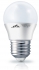 LED žiarovka ETA EKO LEDka mini globe 6W, E27, teplá bílá