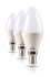LED žiarovka ETA EKO LEDka svíčka 7W, E14, teplá bílá, 3ks