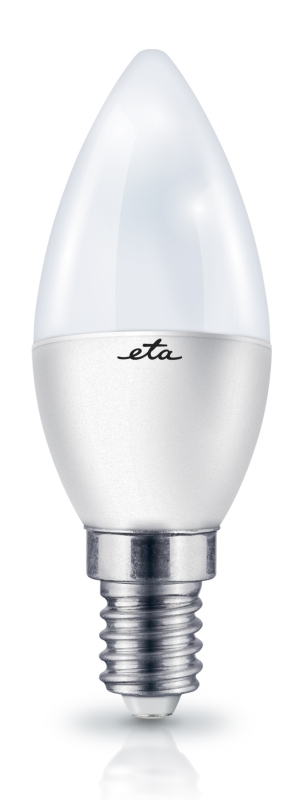 LED žiarovka ETA EKO LEDka sviečka 4W, E14, teplá biela
