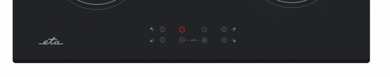 Sklokeramická varná doska ETA 679190000 čierna
