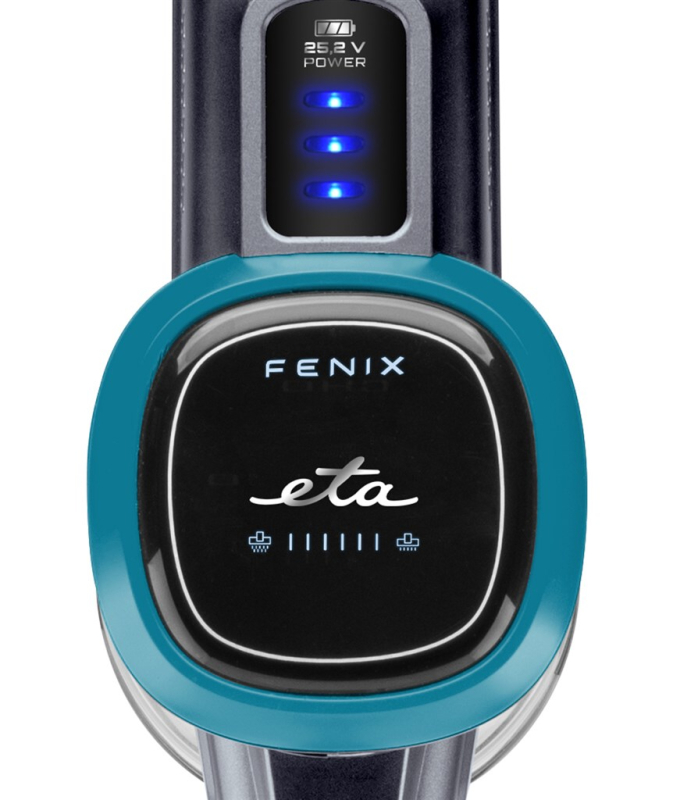 Tyčový vysávač ETA Fenix 1233 90000 sivý/modrý