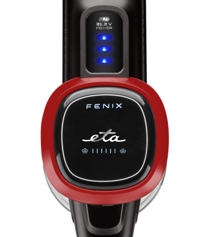 Tyčový vysávač ETA Fenix 2233 90000 sivý/červený