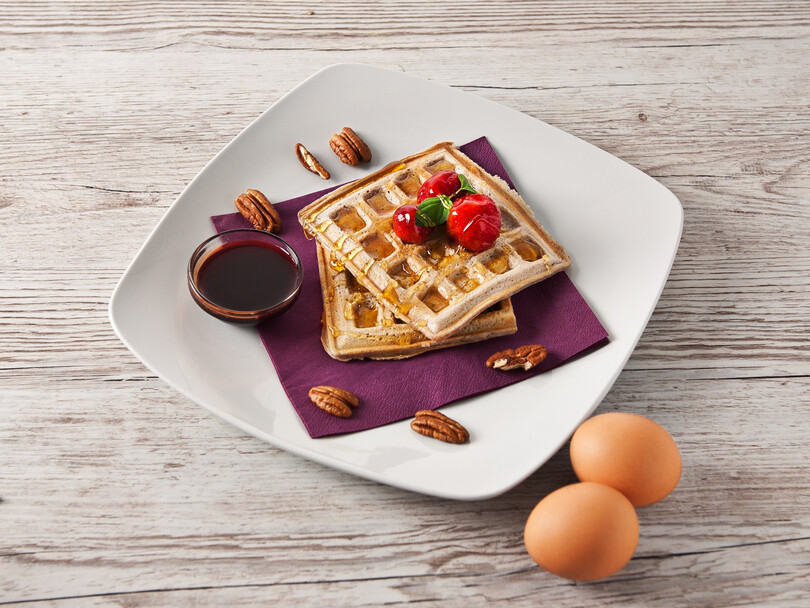 Pekanové wafle