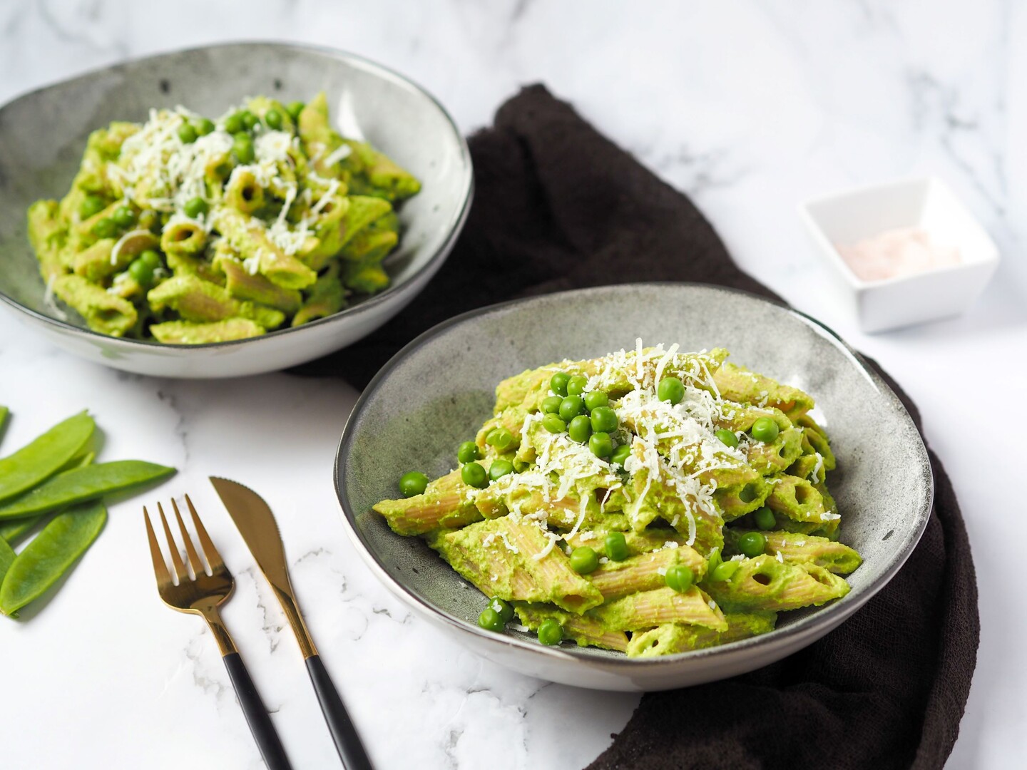 Hrášková omáčka na cestoviny