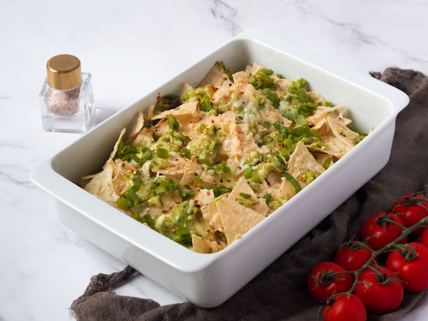 Zapečené nachos so syrom a…