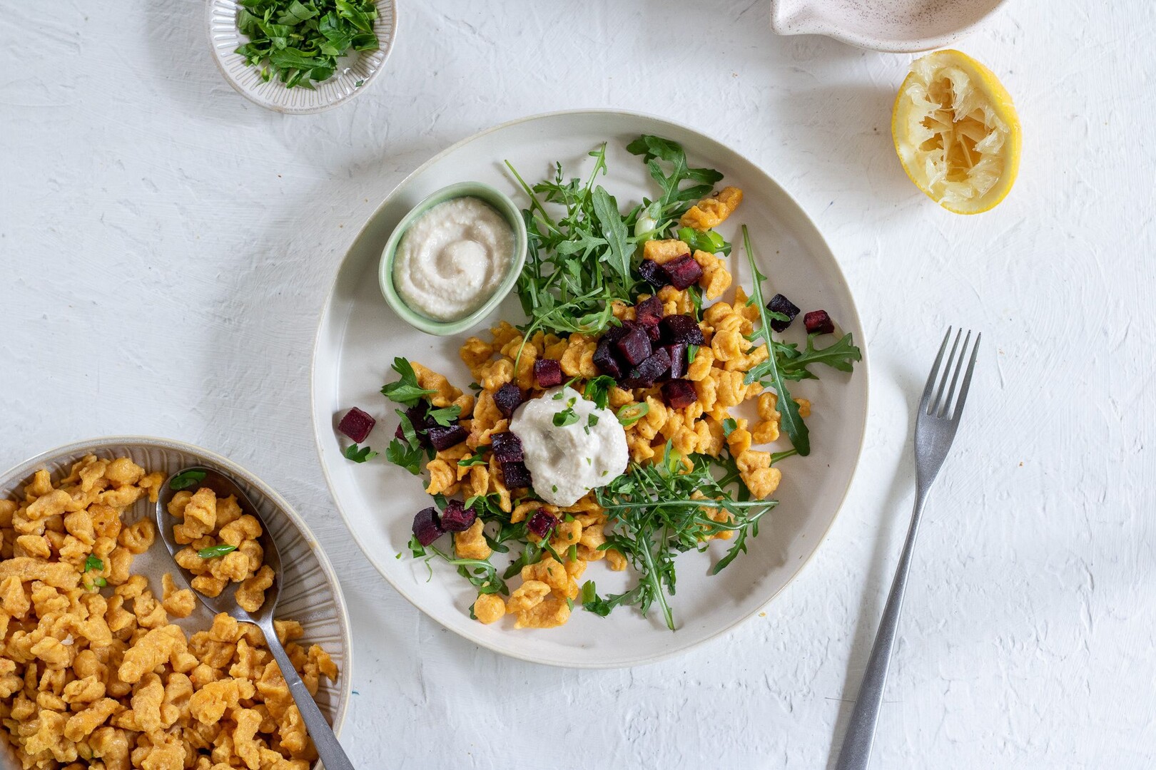 Mrkvové halušky s pečenou…